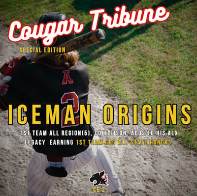 Cougar Tribune: Iceman Origins Flyer
